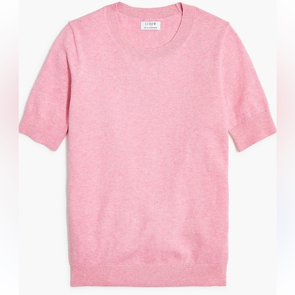 J. Crew Factory Sweaters - J. Crew Factory Cotton-blend short-sleeve sweater